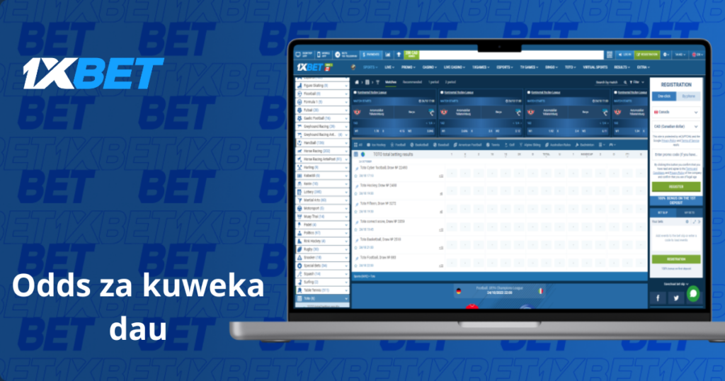 Odds za kuweka dau